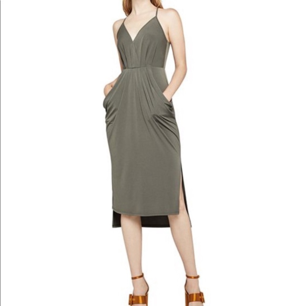 BCBGeneration Crossover Wrap Dress